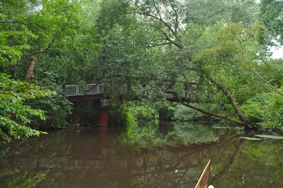 Ilmenau in Uelzen, Wanderwegbrücke