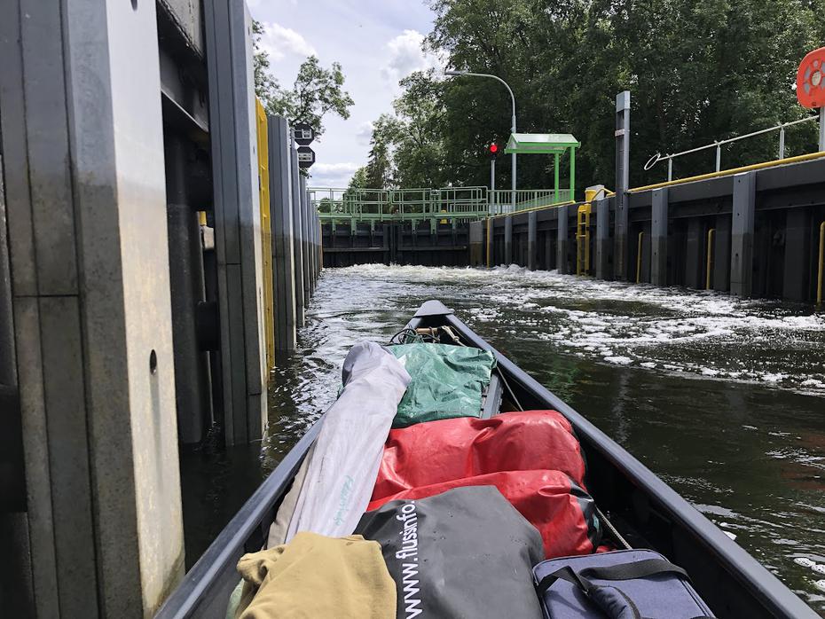 In der Schleuse Hakenberg