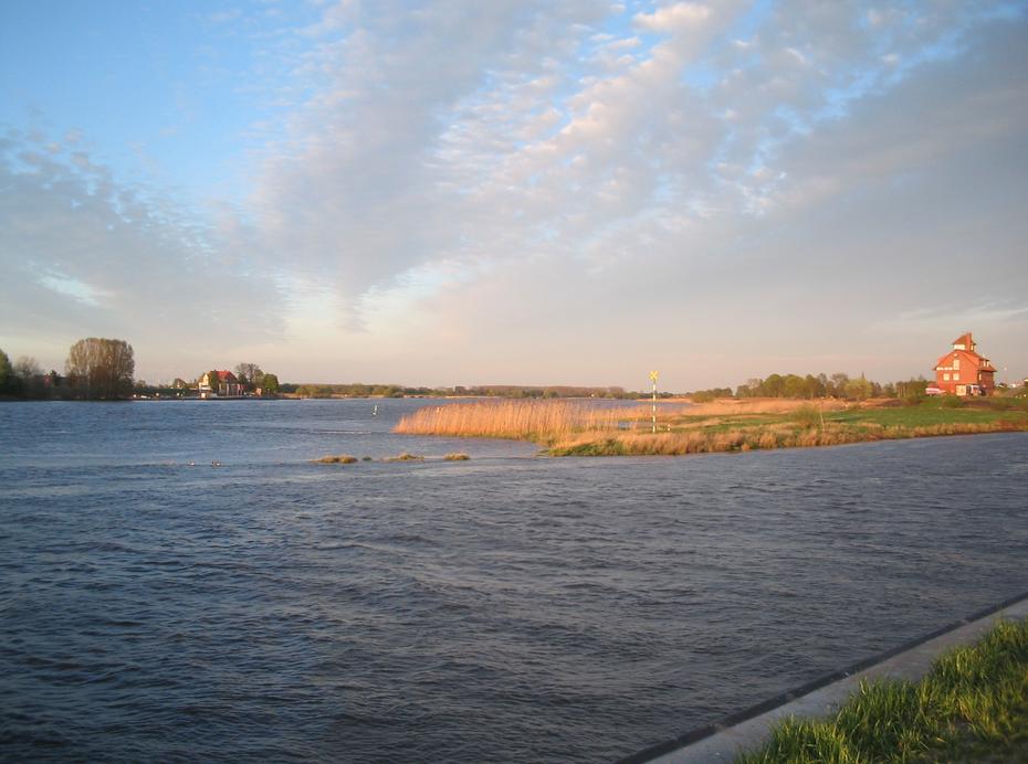 Ilmenau Mündung in die Elbe