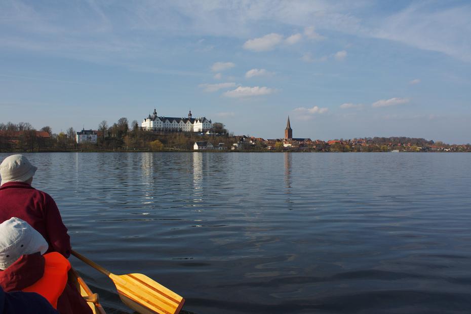 Großer Plöner See, Blick auf Plöner Schloss