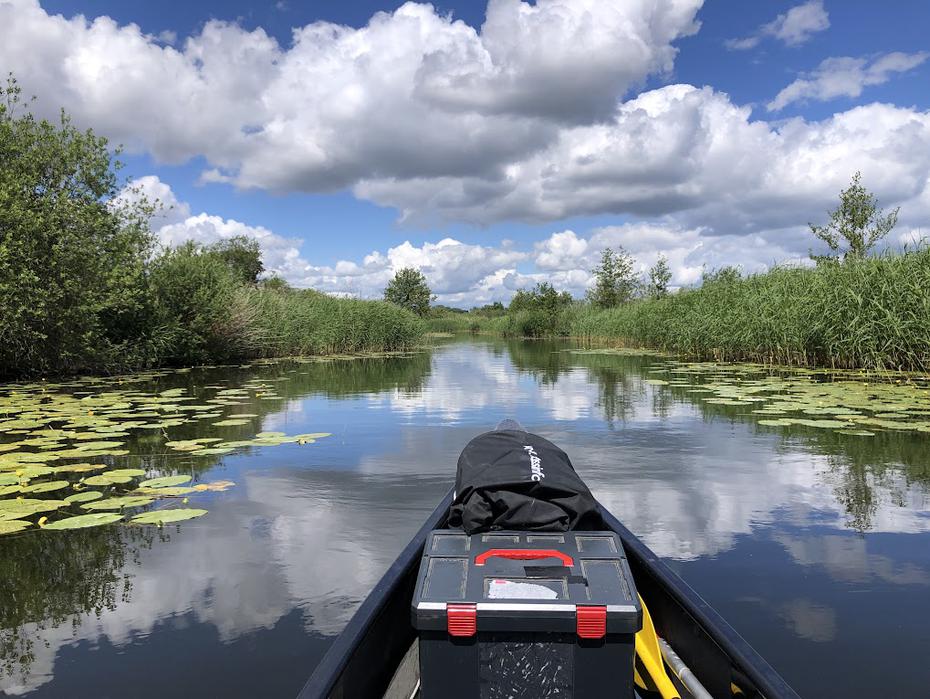 Uckerkanal vor dem Uckersee