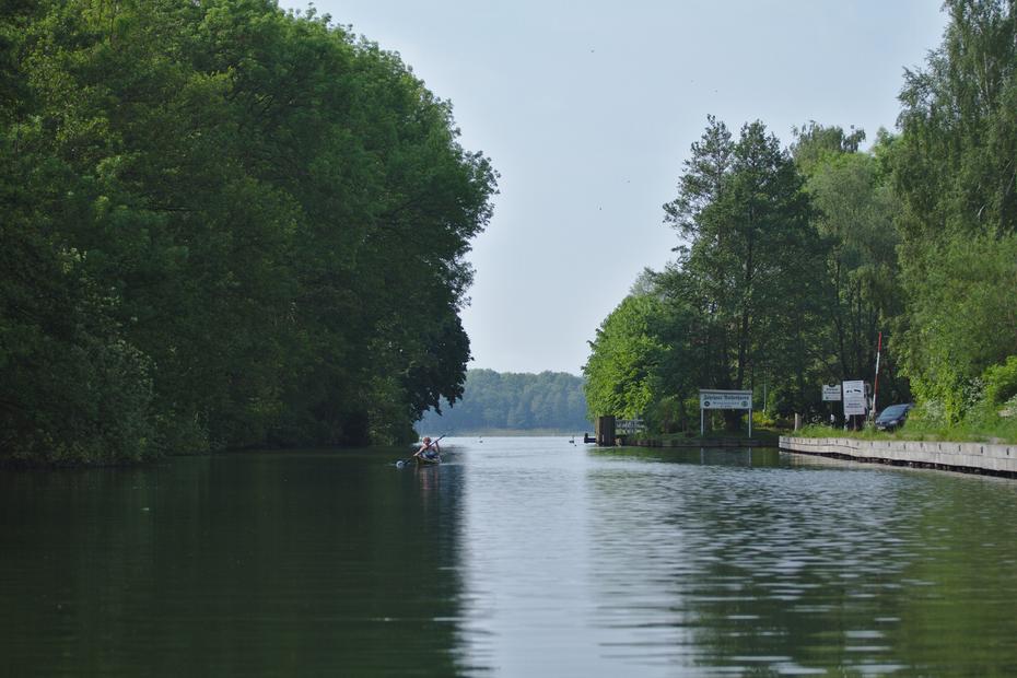 Wakenitz bei Rothenhusen, Blick auf den Ratzeburger See