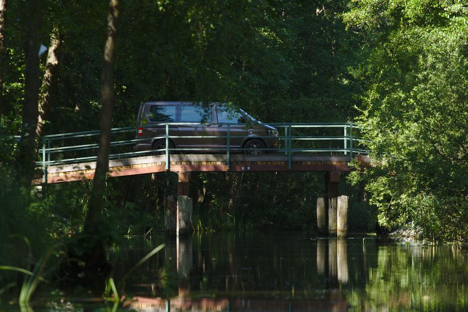 Kagarscher Bach, Brücke zum Reiherholz
