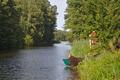 Müritz-Havel-Wasserstraße nahe dem Labussee