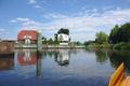 Finowkanal unterhalb der Stadtschleuse Eberswalde
