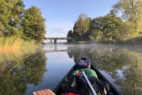 Blick auf die Waller Brücke