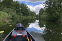 Uckerkanal vor Brücke Seehausen