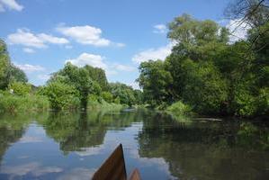 Finowkanal am Ortsausgang Eberswalde