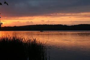Sonnenaufgang am Templiner See