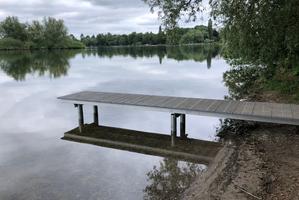 Kleiner Plöner See, Einsetzen am Ascheberger Parkplatz