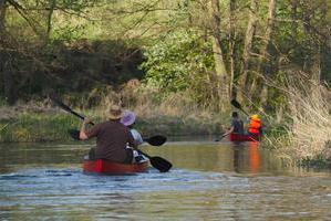 Paddler nahe Weitendorf