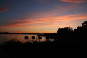 Sonnenuntergang am Plauer See
