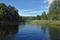 Havel unterhalb der Schleuse Zaaren
