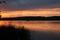 Sonnenaufgang am Templiner See