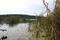 Blick durchs Schilf auf den Großen Küstrinsee