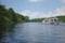 Fahrgastschiff auf der Wakenitz, bei Müggenbusch