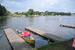 Mirower See, beim Fischer essen