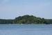 Rheinsberger See, Blick auf Insel Remus