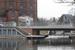 Warnow in Bützow, neue Brücke