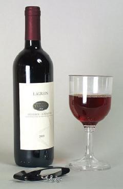 Lexan Wein-Glas