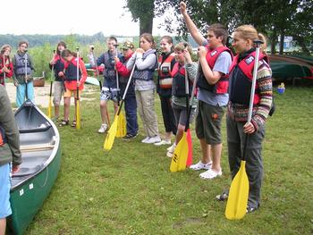 Klassenfahrten im Kanu in der mecklenburgischen Seenplatte