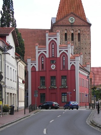 Das Rathaus in Schwaan