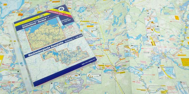 Wassersport-Wanderkarte WW6 - Deutschland Nordost | FlussInfo Shop